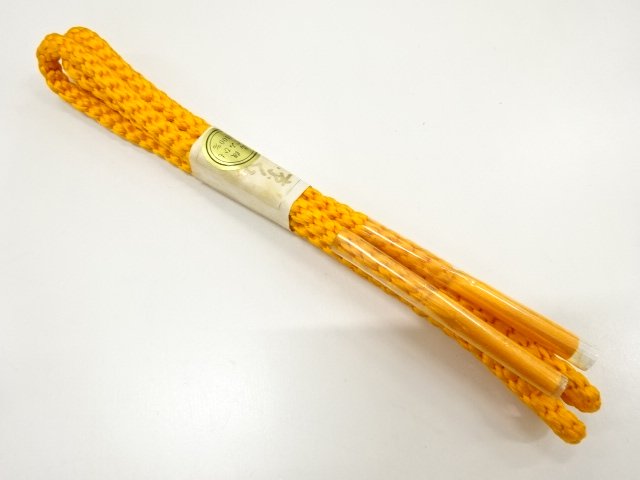JAPANESE KIMONO / UNUSED HAND-TIED OBIJIME